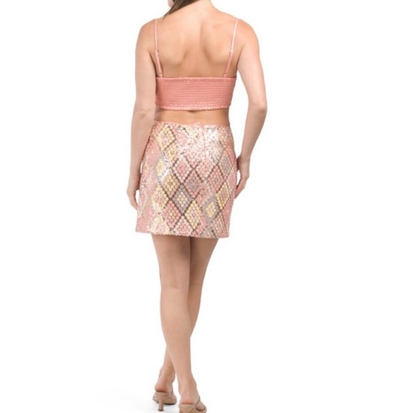 NWT Caroline Constas Sequined Outfit Sz 6 - Picture 5 of 5